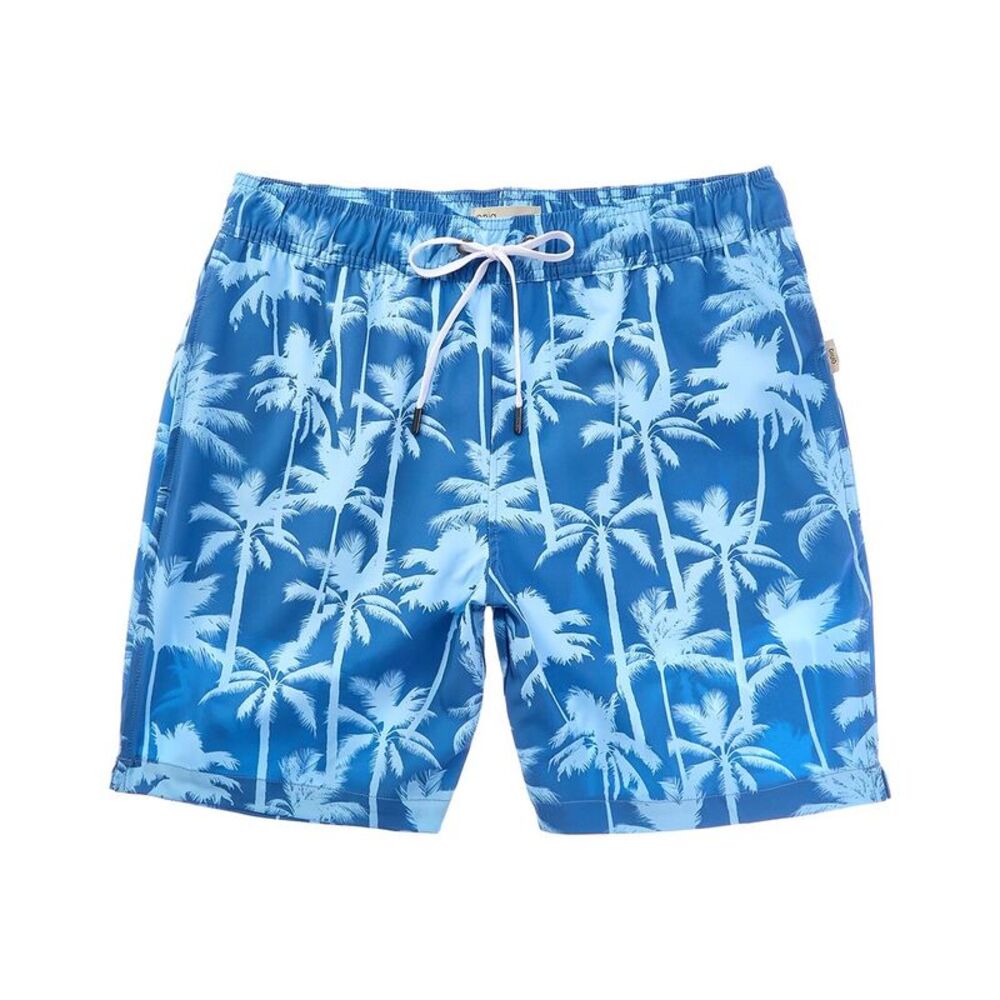 Onia Mens  Stretch Volley Swim Short, Green